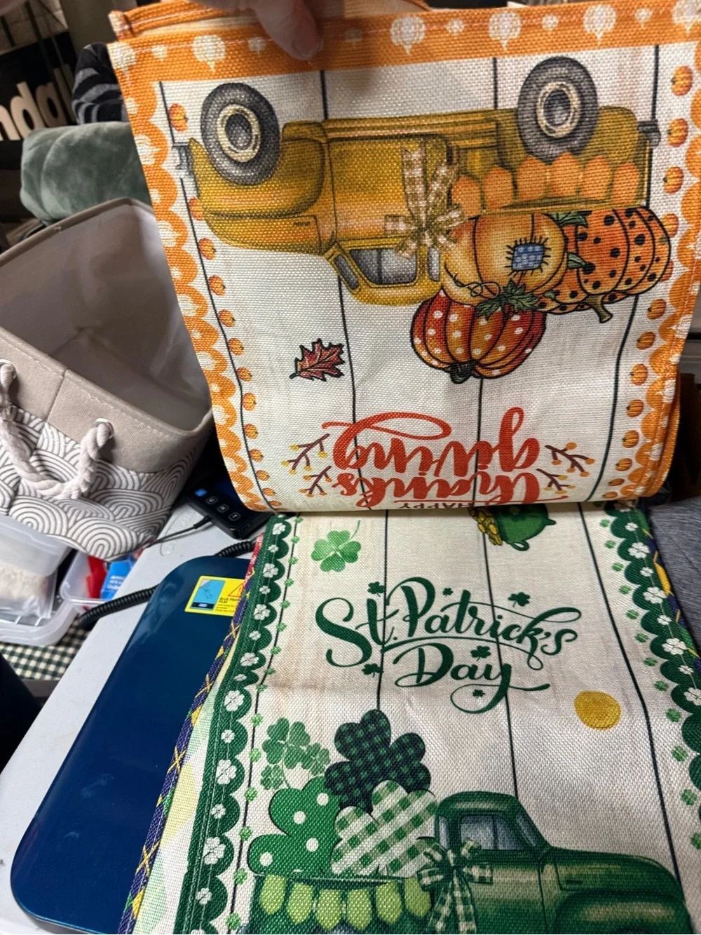 Seasonal Holiday Table runners set of four